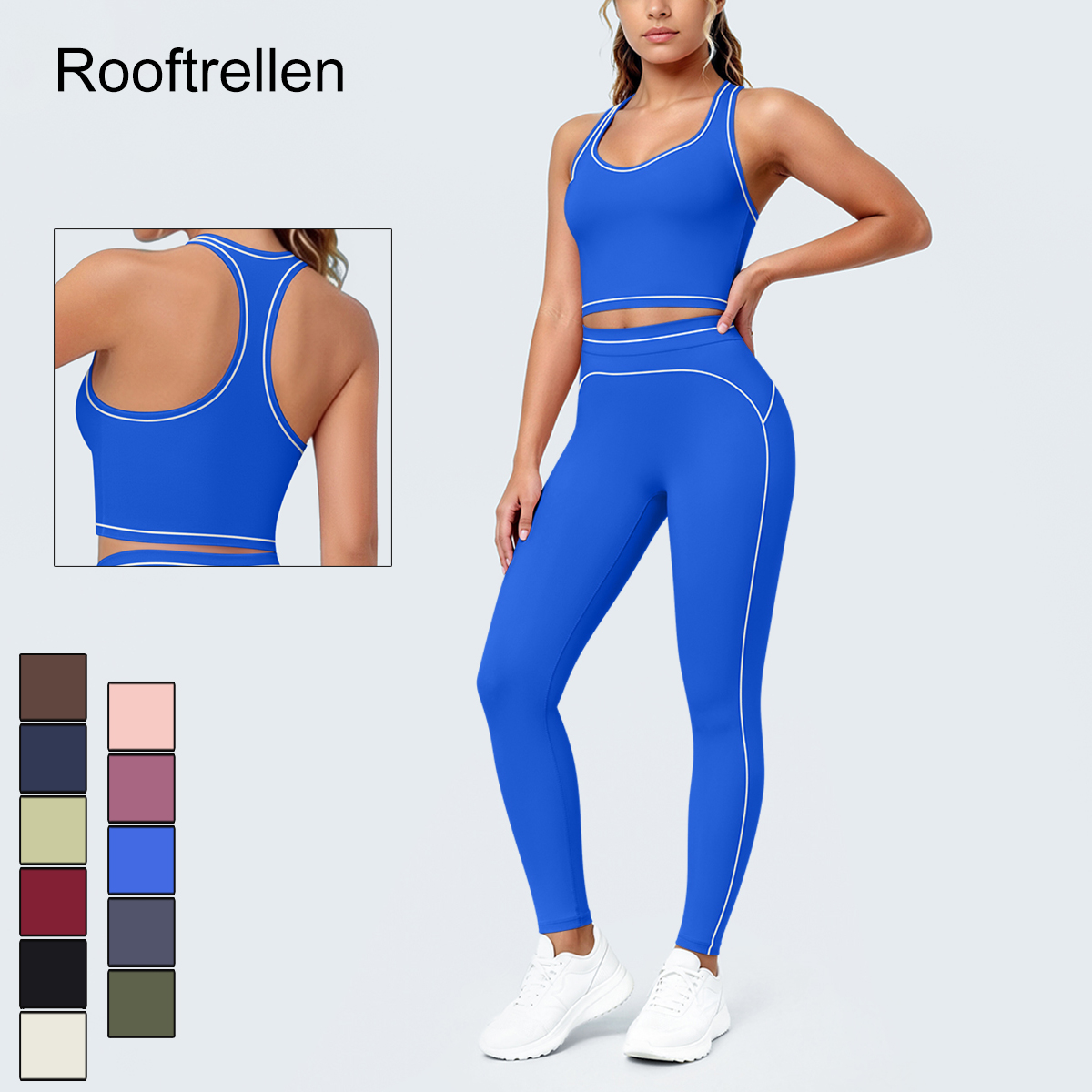 Crossfit Lifting - Conjunto de Yoga Feminino para Verão: