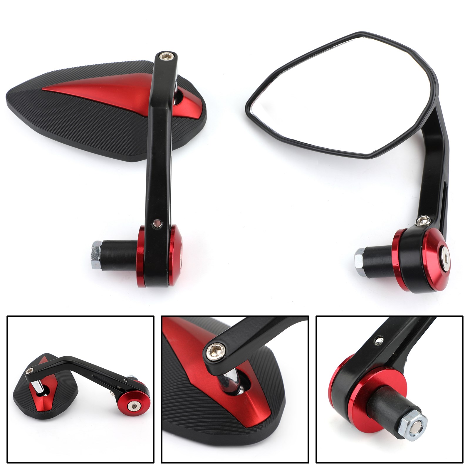 Crossfit Accessories - Espelhos de Guidão para Motocicleta Areyourshop