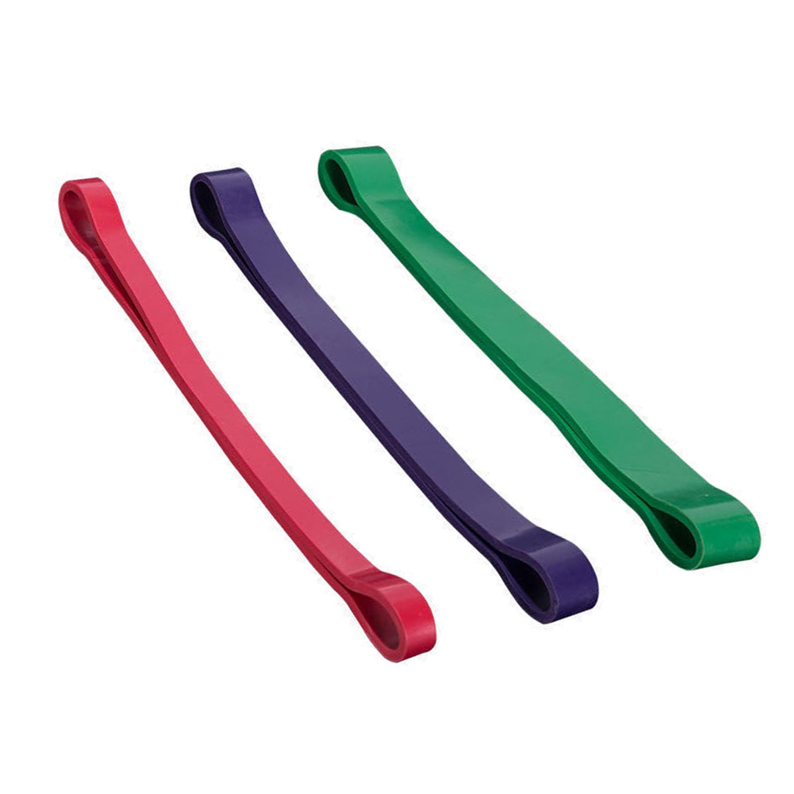 Pull Up Assist Band - 3x faixas de resistência elástica antiderrapante