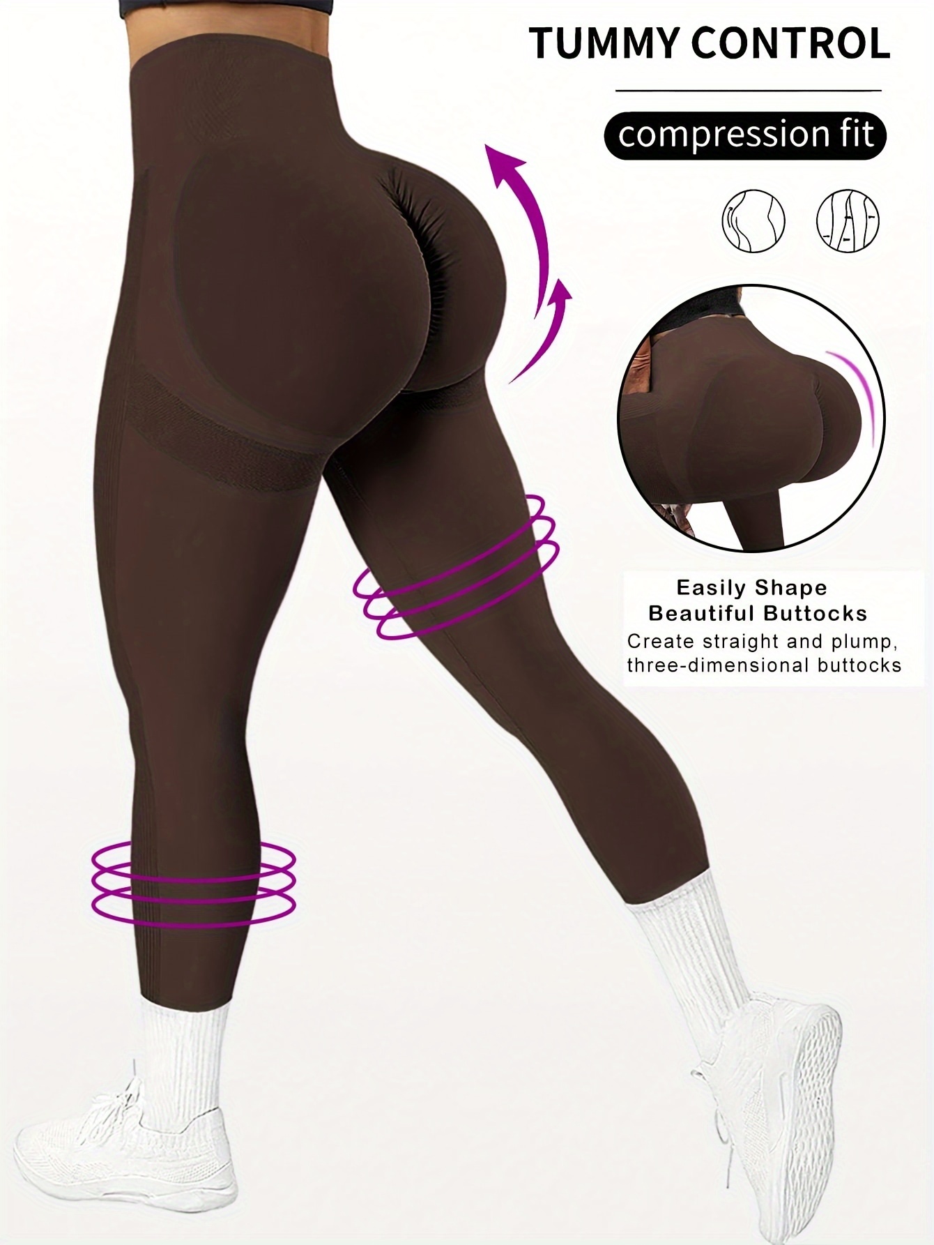 Crossfit Lifting - Calças de Yoga Femininas Sem Costura