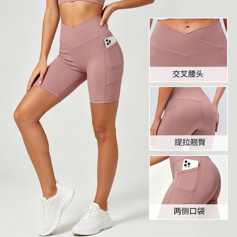 Shorts de Yoga Femininos com C - Crossfit Lifting avaliação e preço