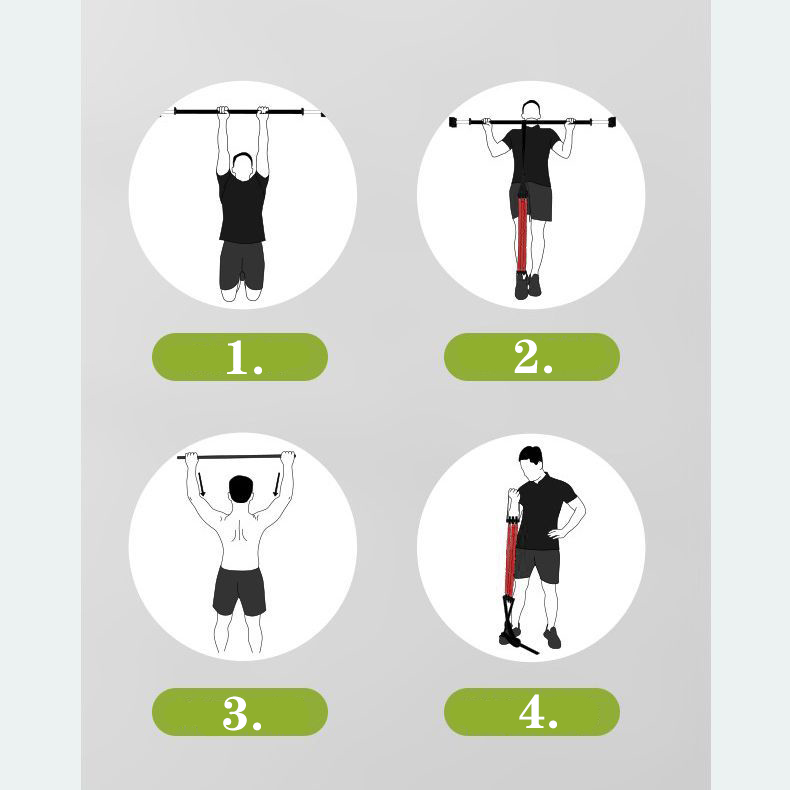 Pull-up assist band elástico q - Pull Up Assist Band avaliação e preço